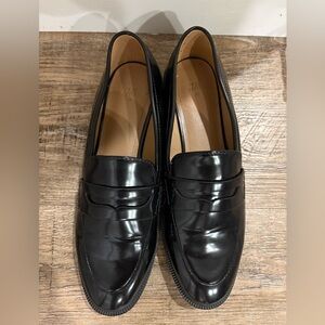 H&M black loafers